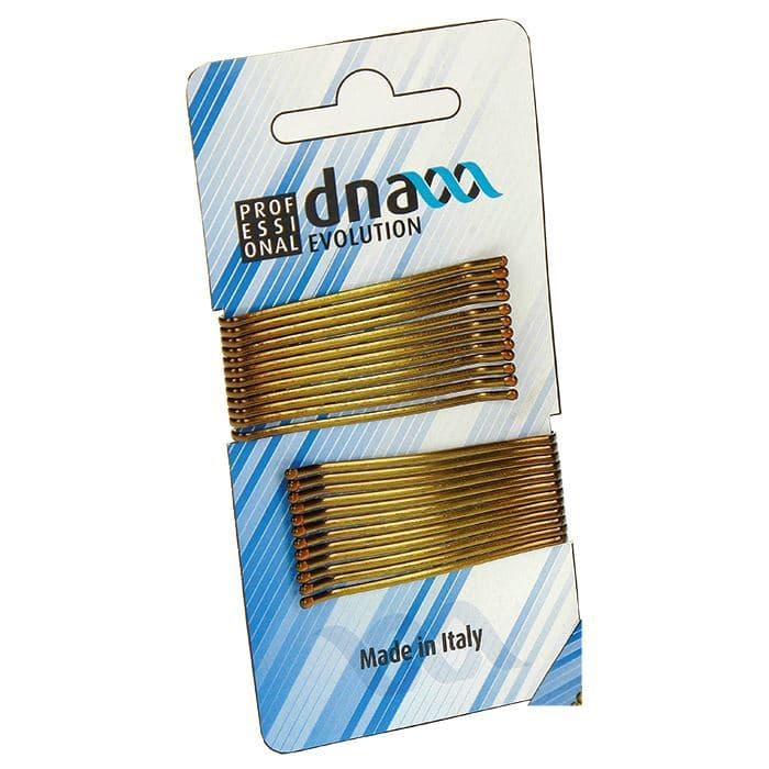 Kiepe Cardboard 24 Pcs Hair Grip Plain Blonde 2 - невидимки прямые, блонд, 5 см., 24 шт.