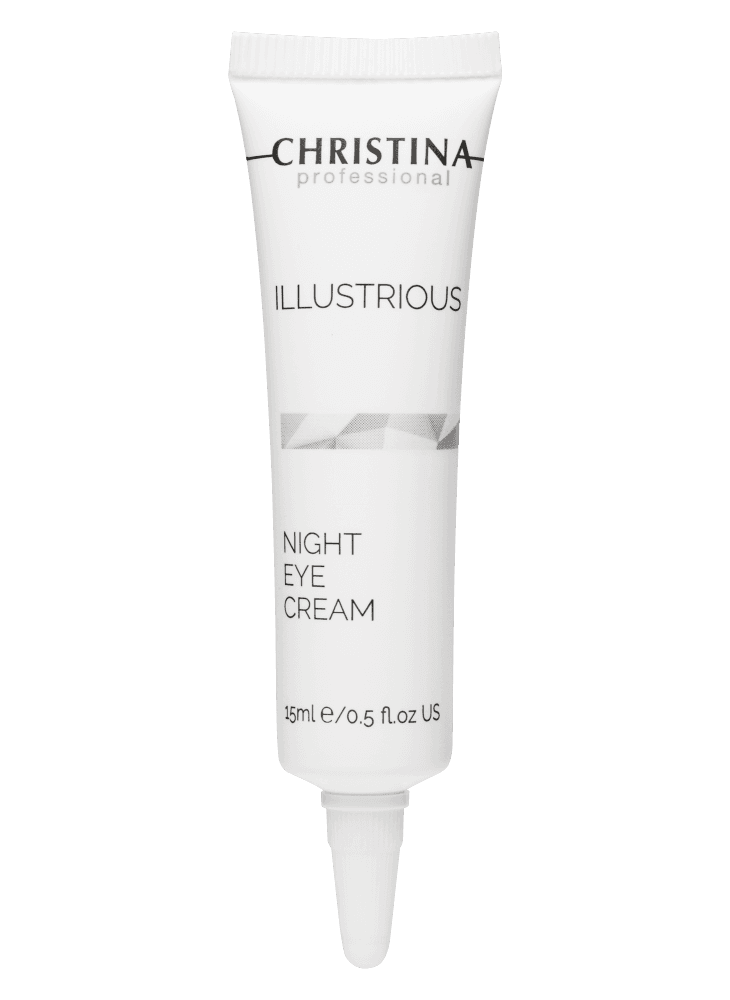 НОЧНОЙ КРЕМ ДЛЯ КОЖИ ВОКРУГ ГЛАЗ ILLUSTRIOUS NIGHT EYE CREAM С ВИТАМИНОМ А 15 МЛ 