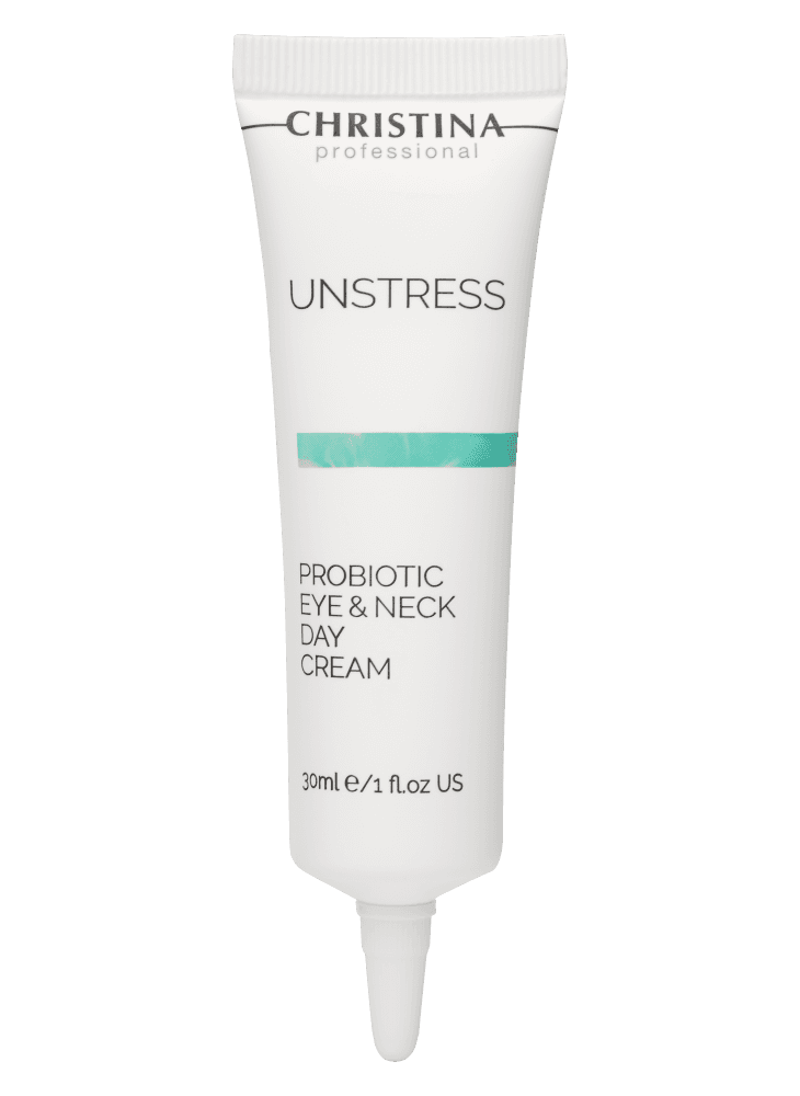 CHRISTINA Unstress Harmonizing Eye & Neck Night Cream - гармонизирующий ночной крем для кожи вокруг глаз и шеи, 30 мл.