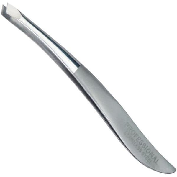 Kiepe Tweezers Ss Steel Stilo - пинцет "STILO" эргономный со скошенными кончиками, 3,6.