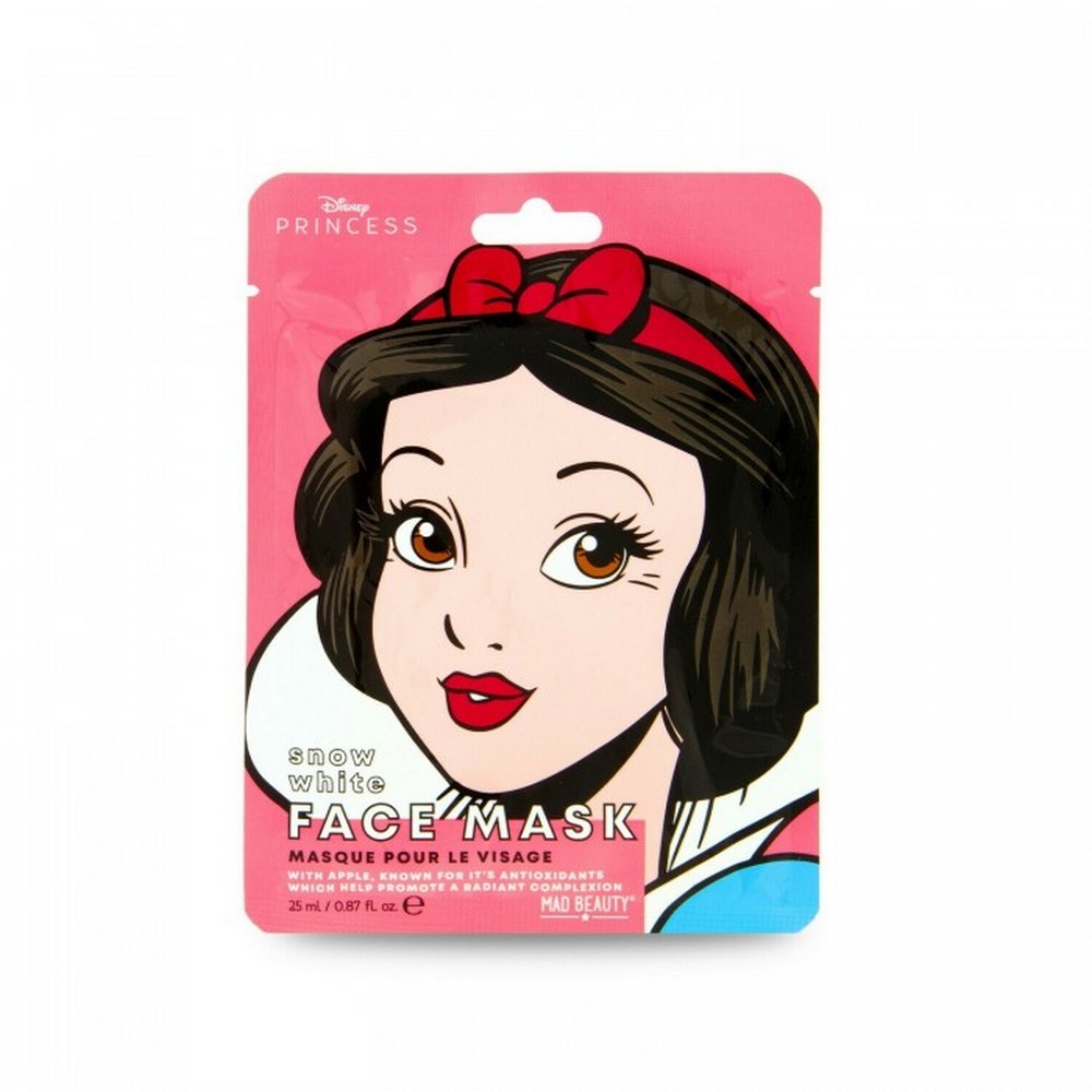 Тканевая маска для лица Disney - Snow White с яблоком и акнтиоксидантами, способствующие сияющему цвету лица 25 мл. (арт. DPPFM-S12)