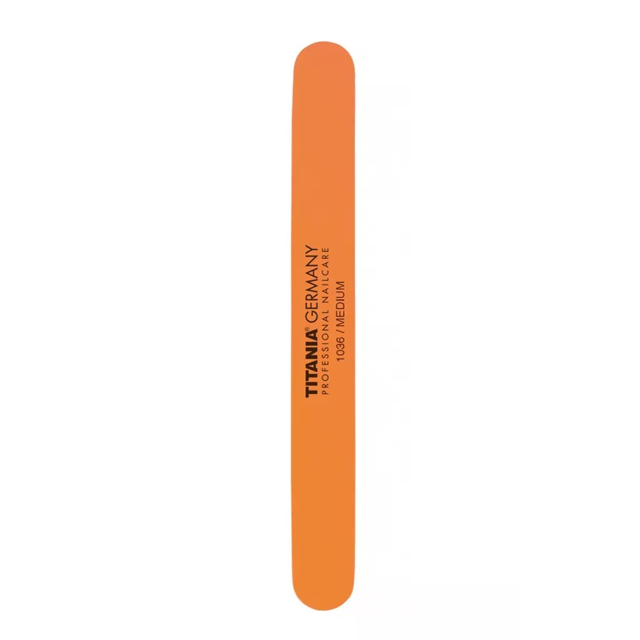 NEON FILE, ORANGE, MIDDLE - Профессиональная роговая пилка для ногтей