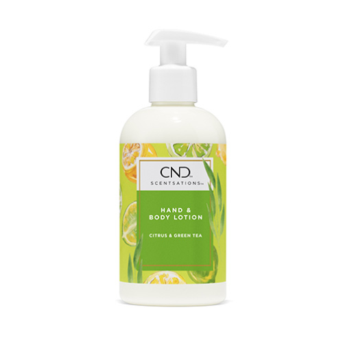 "SCENTSATION LOTION" - Лосьон увлажняющий для рук и тела, с запахом лимона и зеленого чая, 245мл.