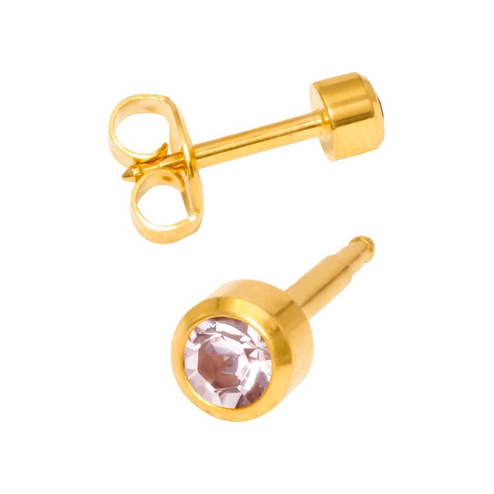 MAXI JUNE BIRTHSTONE-Камень Александрит месяц июнь позолоченный