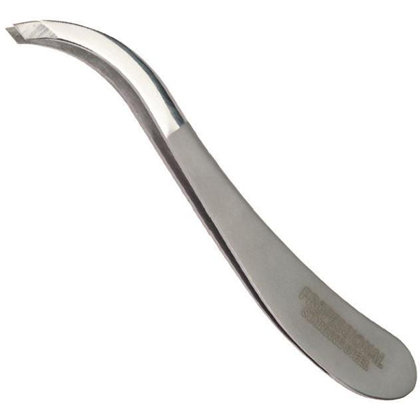 Kiepe Tweezers Ss Steel Twist  - пинцет "TWIST" эргономный со скошенными кончиками, 3,8.