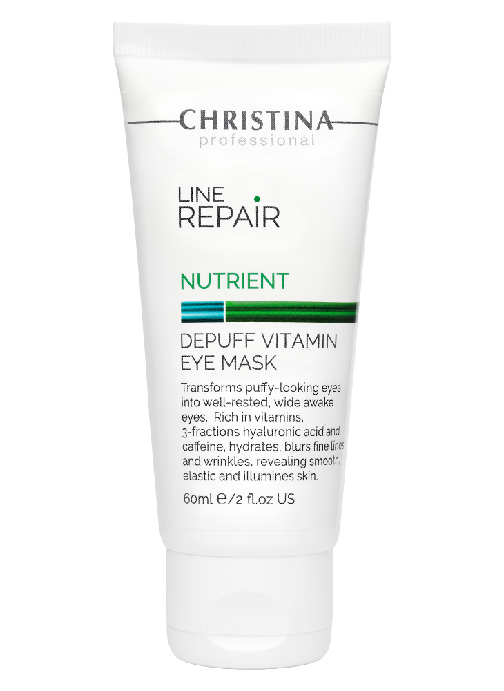 CHRISTINA Line Repair Nutrient Depuff Vitamin Eye Mask - восстанавливающая противоотечная маска для кожи вокруг глаз, 60 мл.