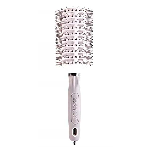 Olivia Garden Ceramic+ Ion Turbo Vent Pro - брашинг для волос серый, 45 мм.