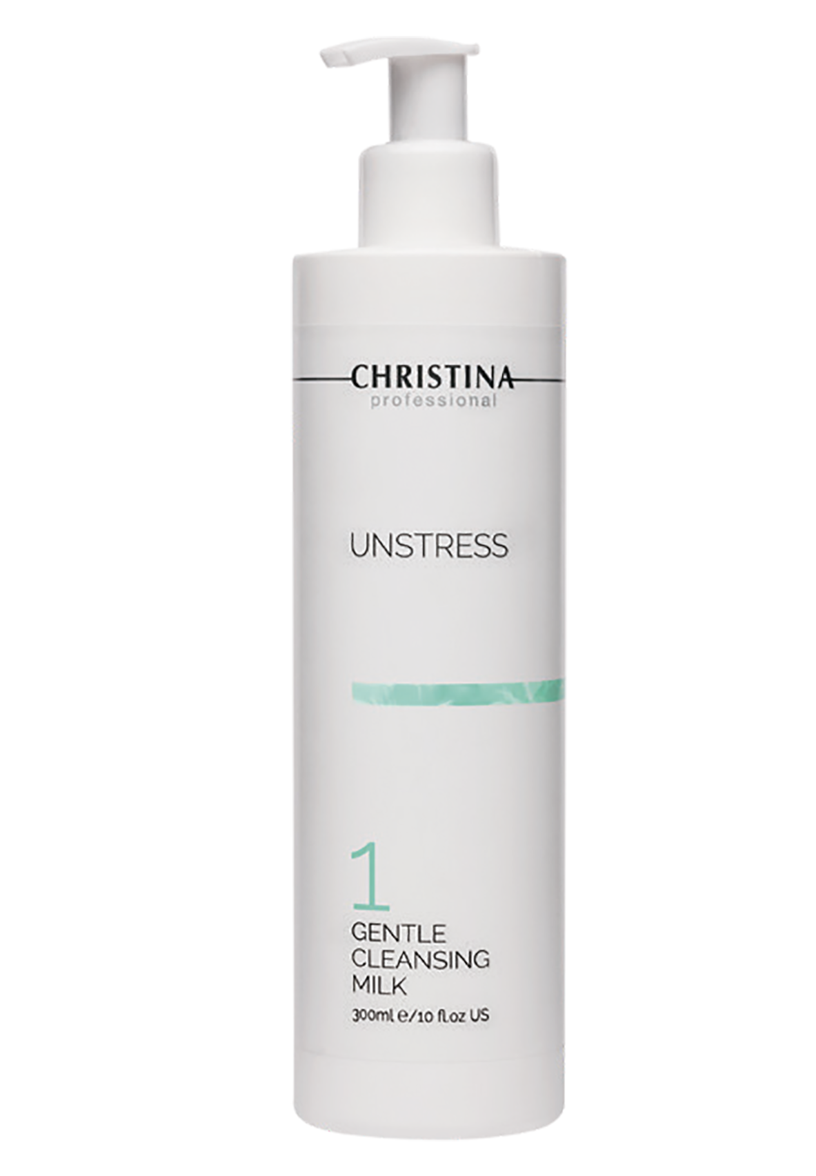 МОЛОКО ДЛЯ ЛИЦА UNSTRESS 1 STEP GENTLE CLEANSING MILK С ЭКСТРАКТОМ ОГУРЦА 300 МЛ