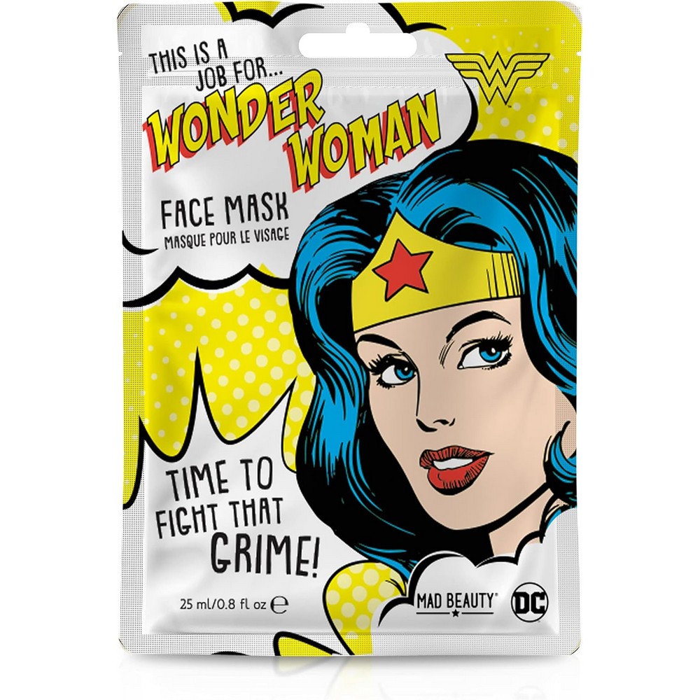 Тканевая маска для лица DC -Wonderwomen 25 мл. (арт. WBDC-FG2452-12)