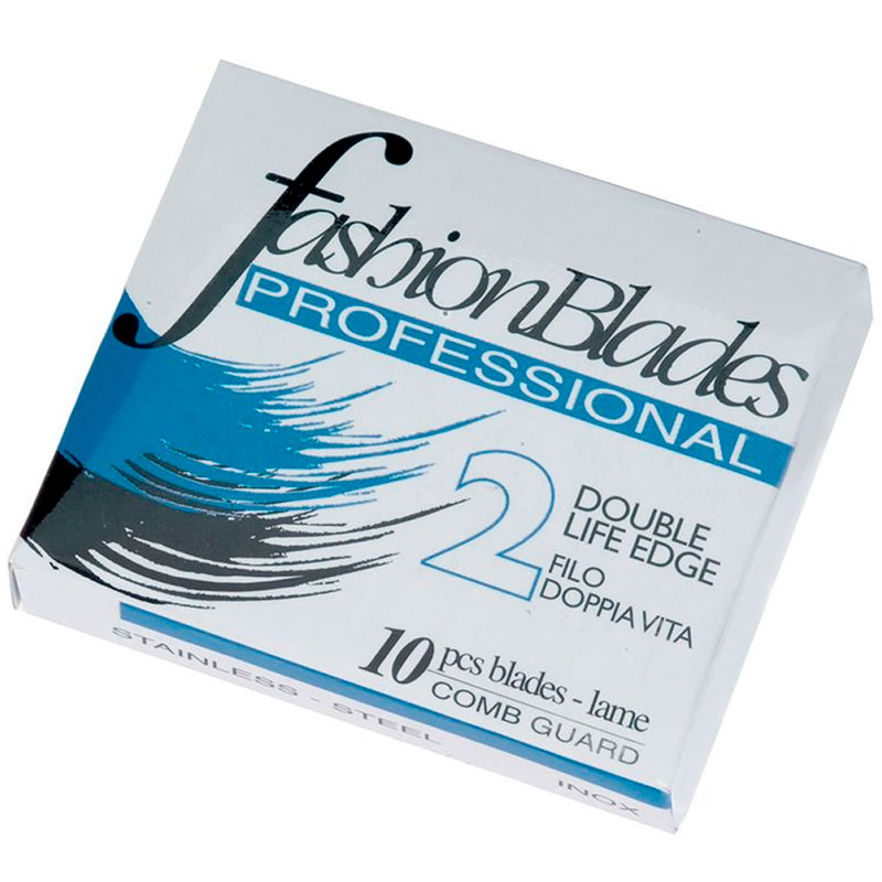 Kiepe Box 10 Pcs Fashion Blades - лезвия филировочные для стайлинга, 10 шт.