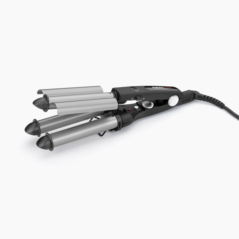 BaBylissPRO Titanium Tourmaline Triple Barrel - утюжок - гафре титаново-турмалиновое покрытие, нагрев 140-220С.
