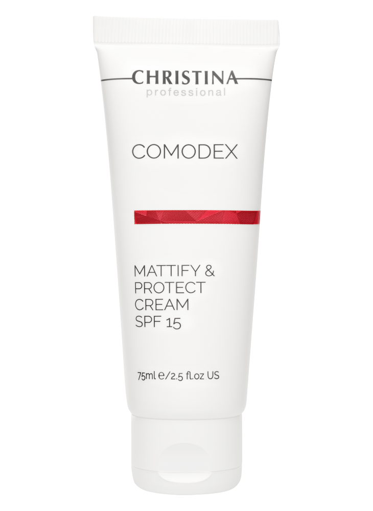 CHRISTINA Comodex Mattify & Protect Cream SPF 15 - матирующий защитный крем SPF 15, 75 мл.