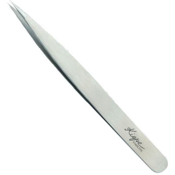 Kiepe Tweezers Split Tips Ss Steel - пинцет с острыми кончиками, 3,9.