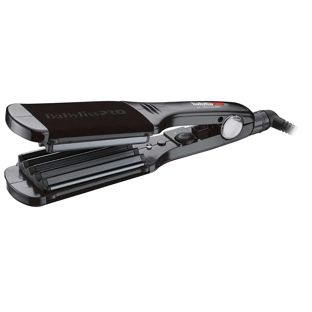 BaBylissPRO Ep Technology Crimping Iron - утюжок - гофре с микрометрическим металлическим покрытием, 200°C.