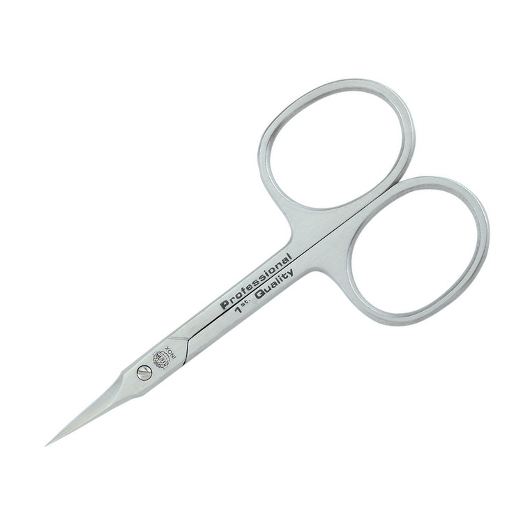 Kiepe Cuticle Scissors Sword Tips Stainless Steel - ножницы для кутикулы узкие изогнутые, матовые.