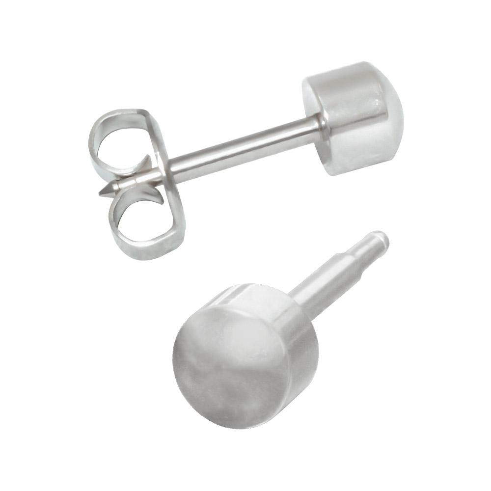 TRADITIONAL BALL STUDS Серьги для прокола Шарики, MIDI , без позолоты