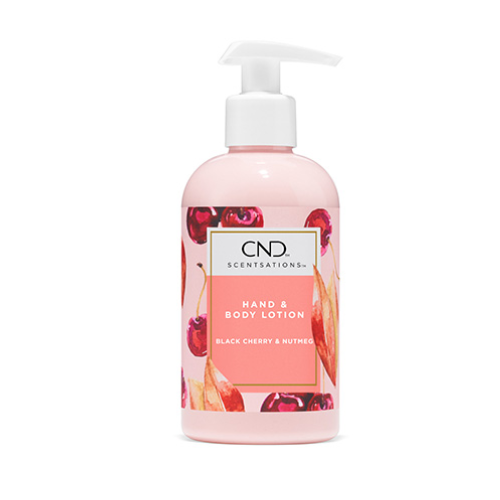"SCENTSATION LOTION" - Лосьон увлажняющий для рук и тела, с запахом черной вишни и мускатного ореха, 245мл.
