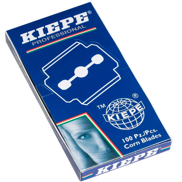 Kiepe Box 100 Pcs Corn Cutter Blade For 451-452 - лезвия для педикюрного станка, 10 шт.