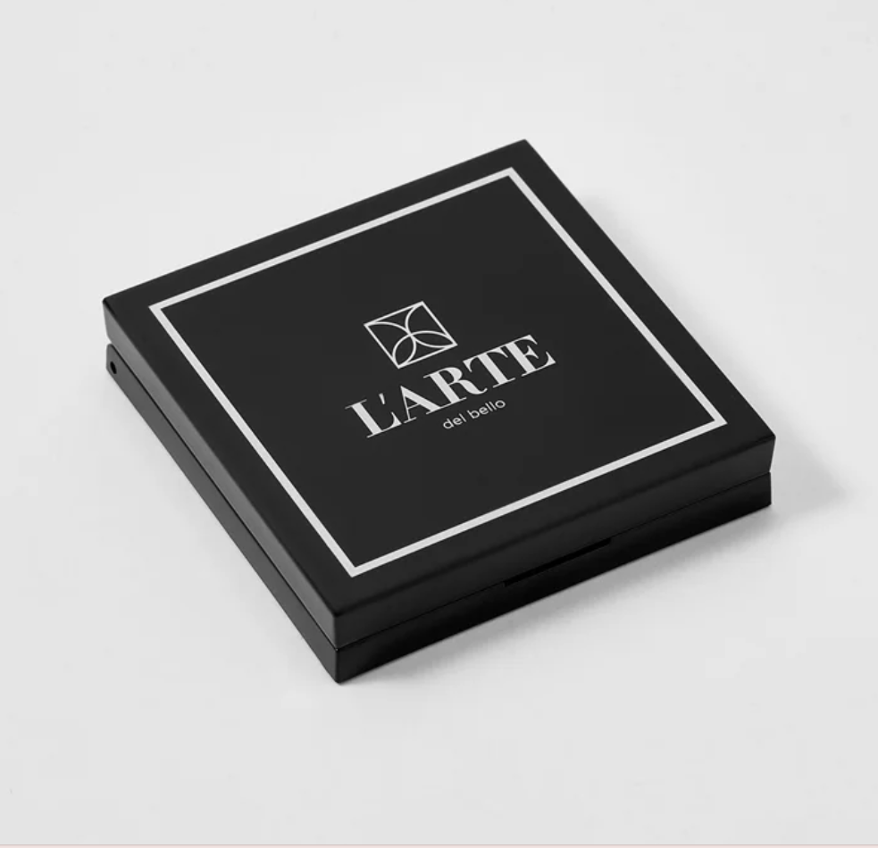 Палетка теней QUADRO ELEGANTO, 06 moxie (зеленая) L'arte del bello