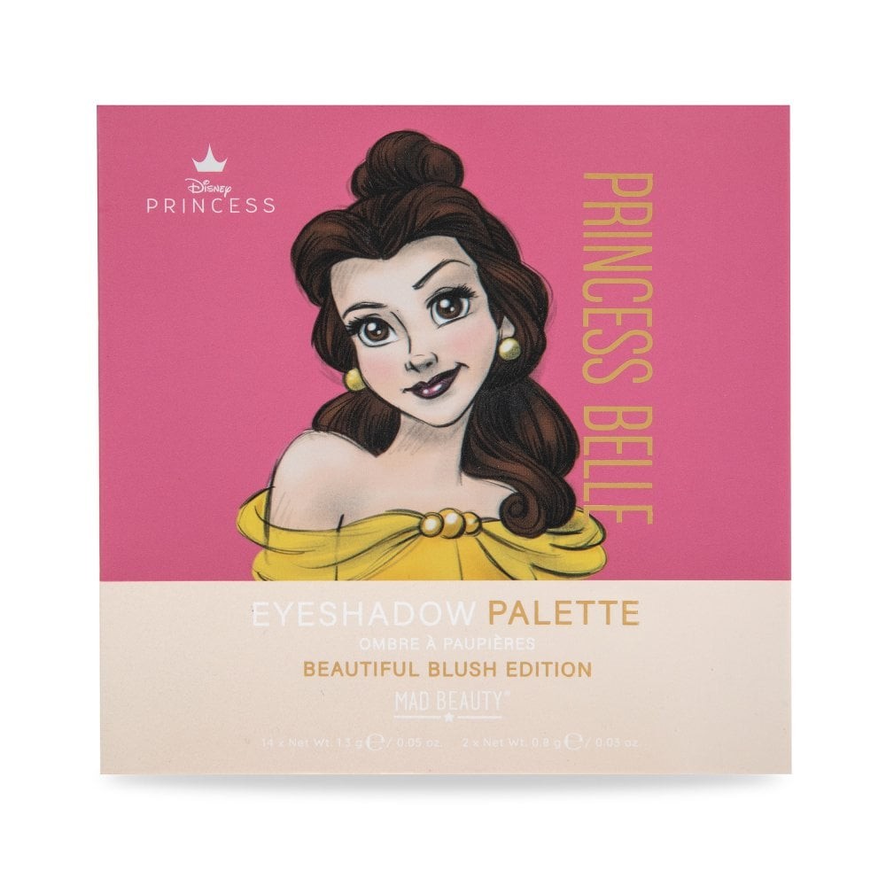 Палетка теней для век Disney - Belle 14 цветов по 1,3 г. 2 цвета по 0,8 г. (арт. DPRP-FG8340-6)