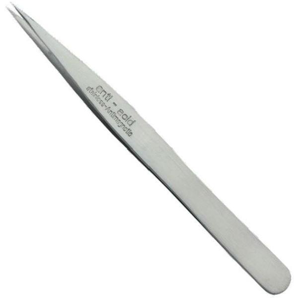 Kiepe Tweezers Split Tips Ss Steel - пинцет с острыми кончиками, 3,9.